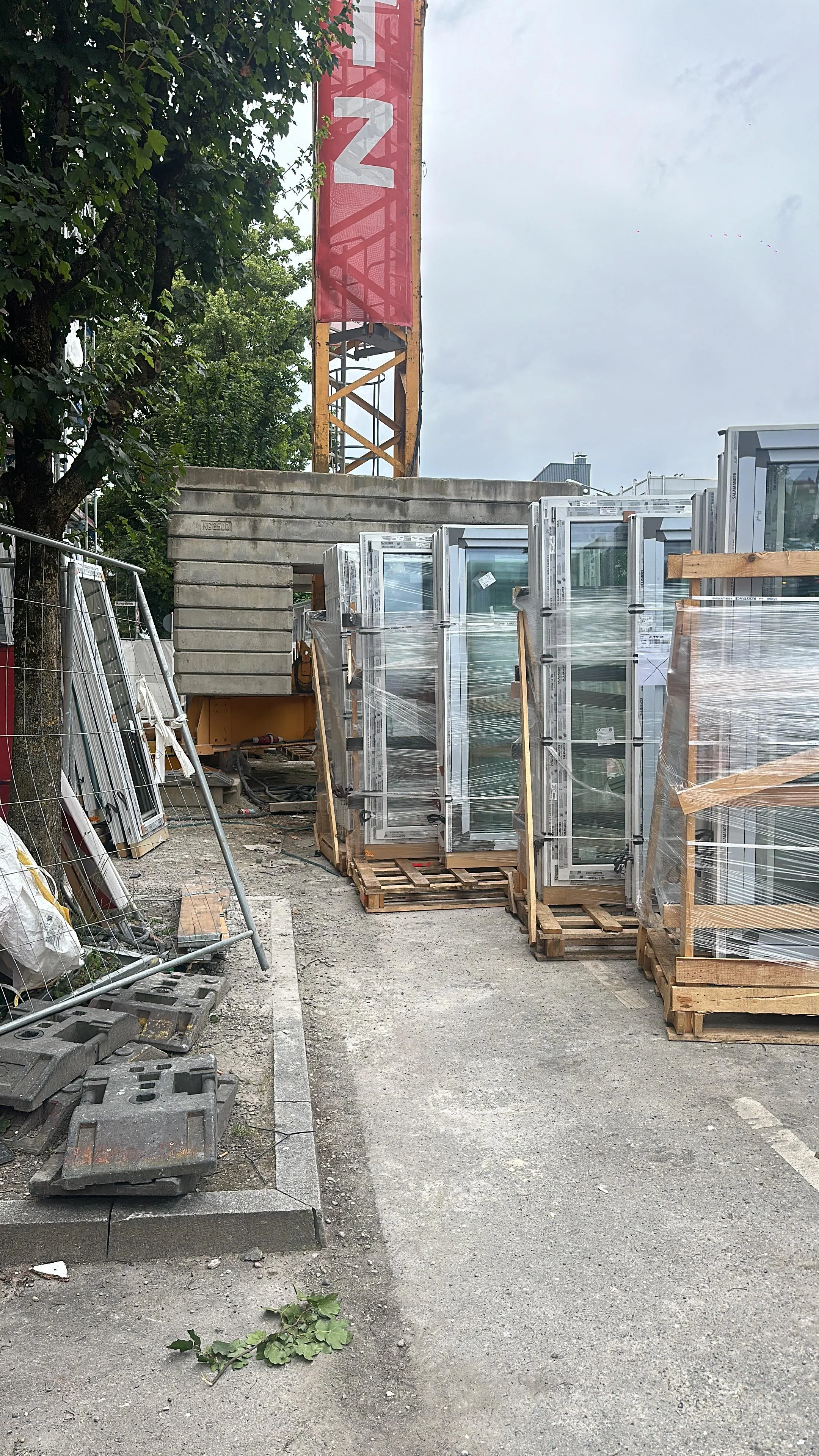 Moderne Kunststofffenster und Schiebetüren - Neubau Projekt