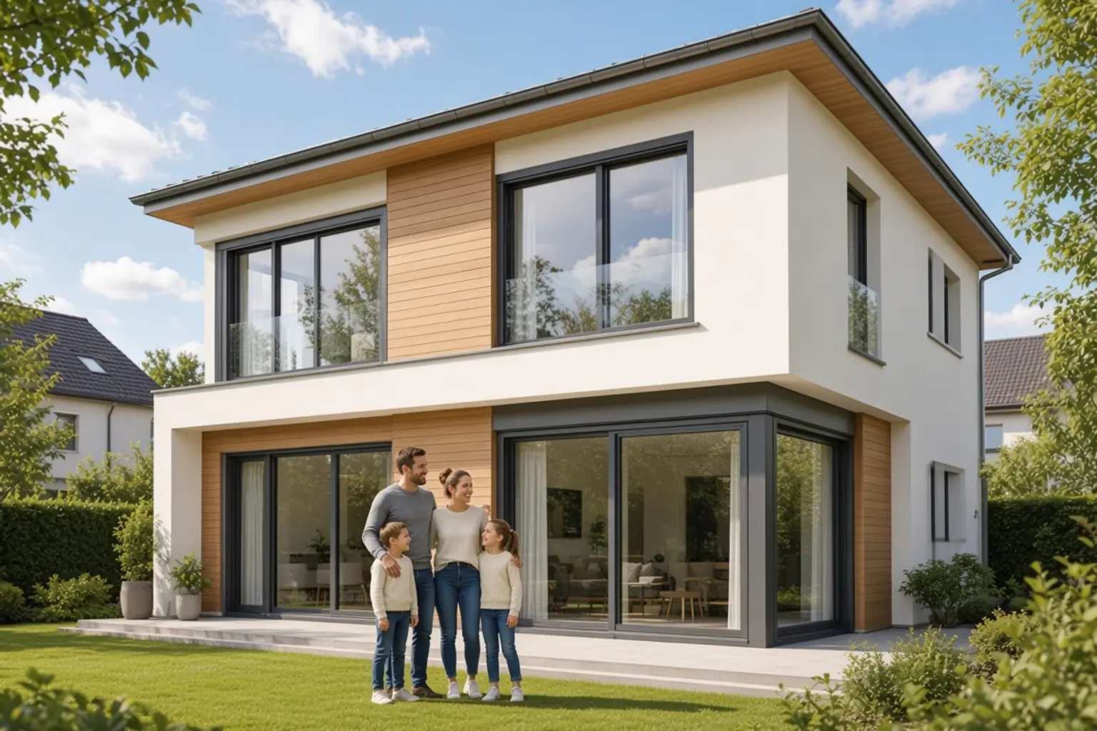Holz-Aluminium-Fenster
