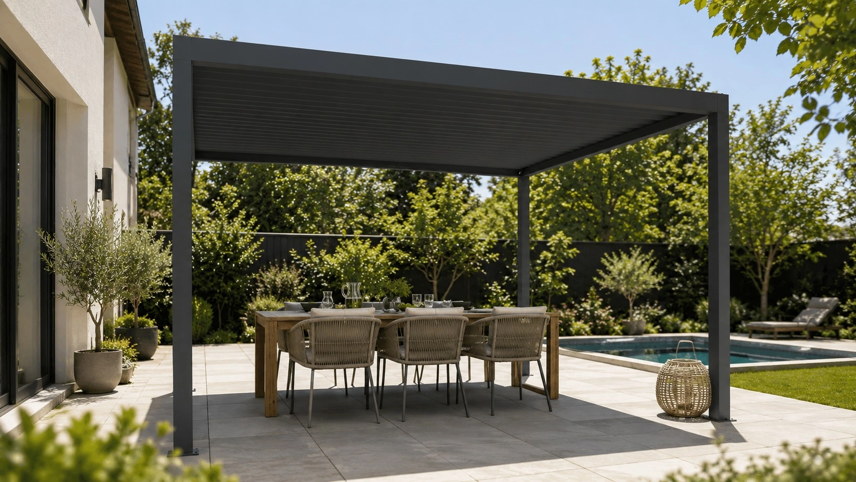Aluprof aluminium pergola SB350
