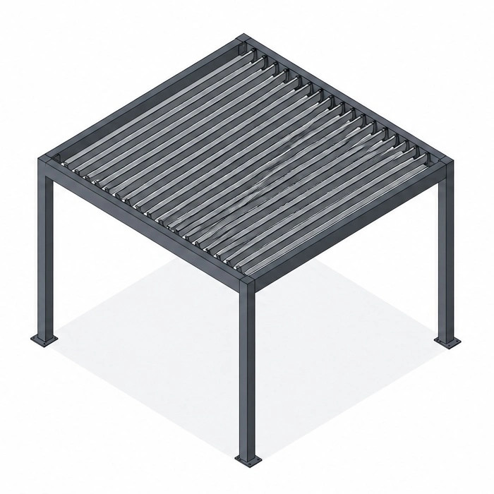 Aluprof Aluminium-Pergola SB350 – verstellbares Lamellendach