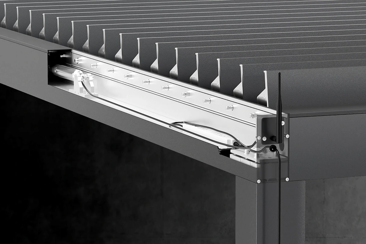 Aluprof aluminium pergola SB350