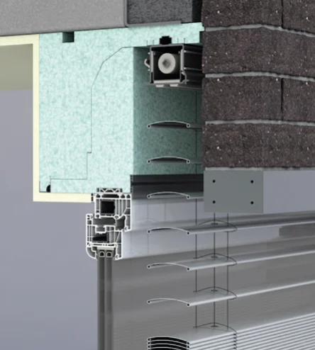 Roka-Top Aufsatzraffstore Klinker Variante