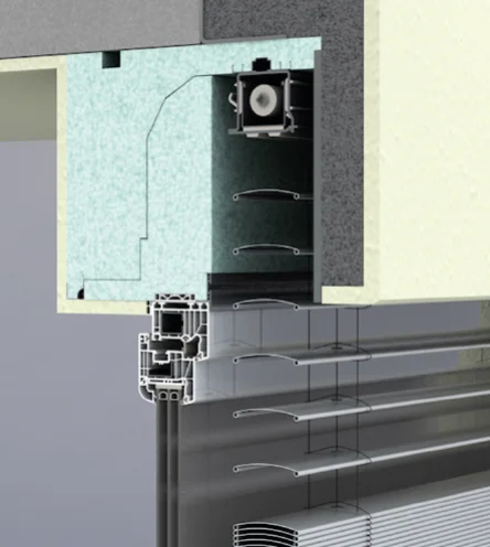 Roka-Top Aufsatzraffstore WDVS- Variante