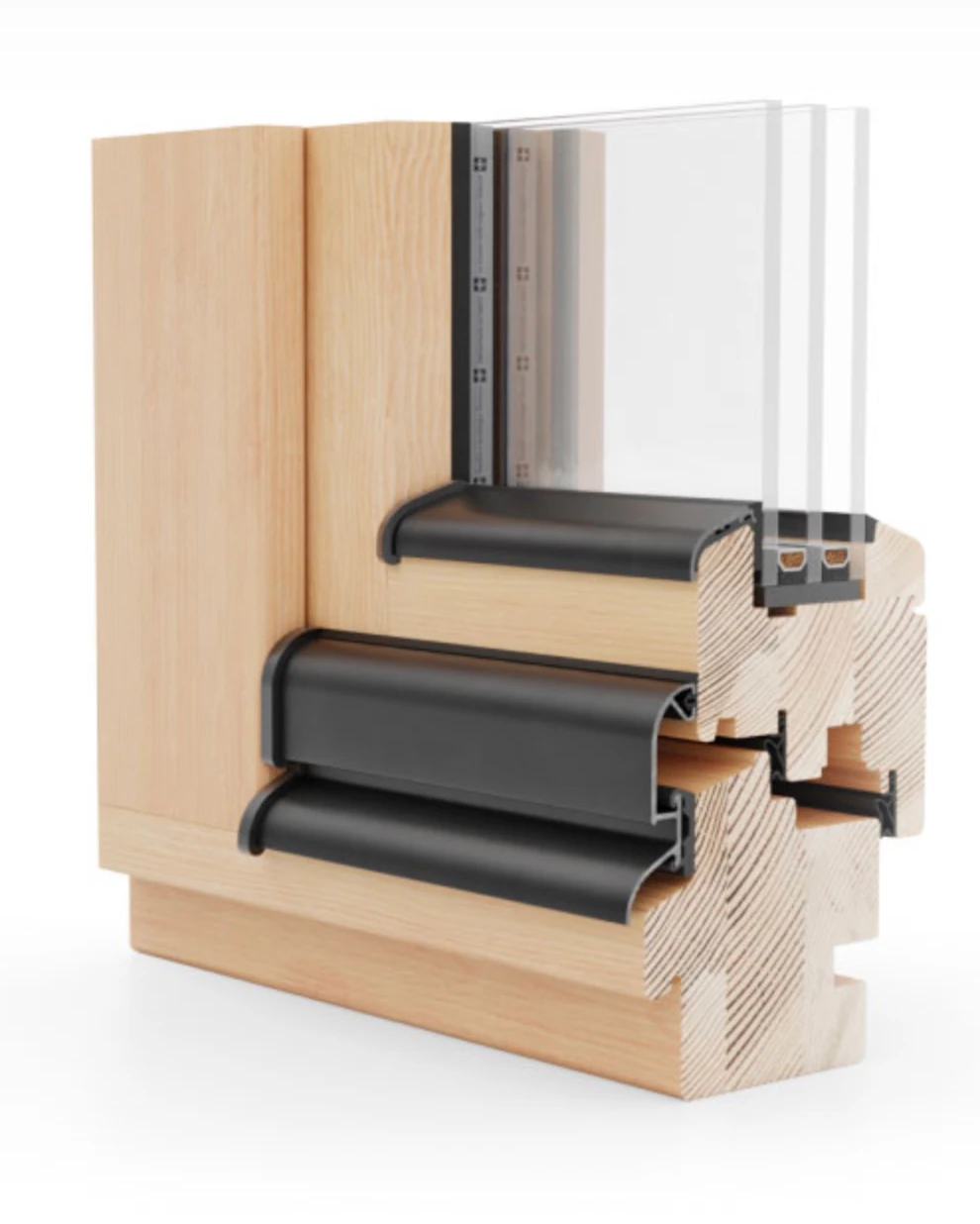 Naturo 80 Holzfenster